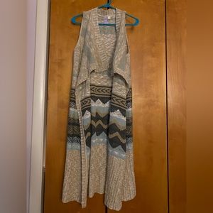 Francesca’s brand sweater cardigan. Never worn
